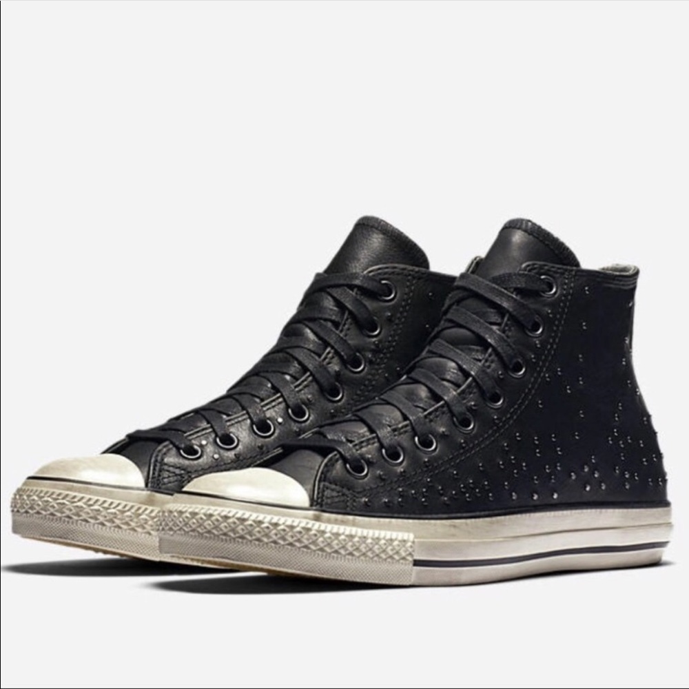John Varvatos Studded Distressed Limited Converse